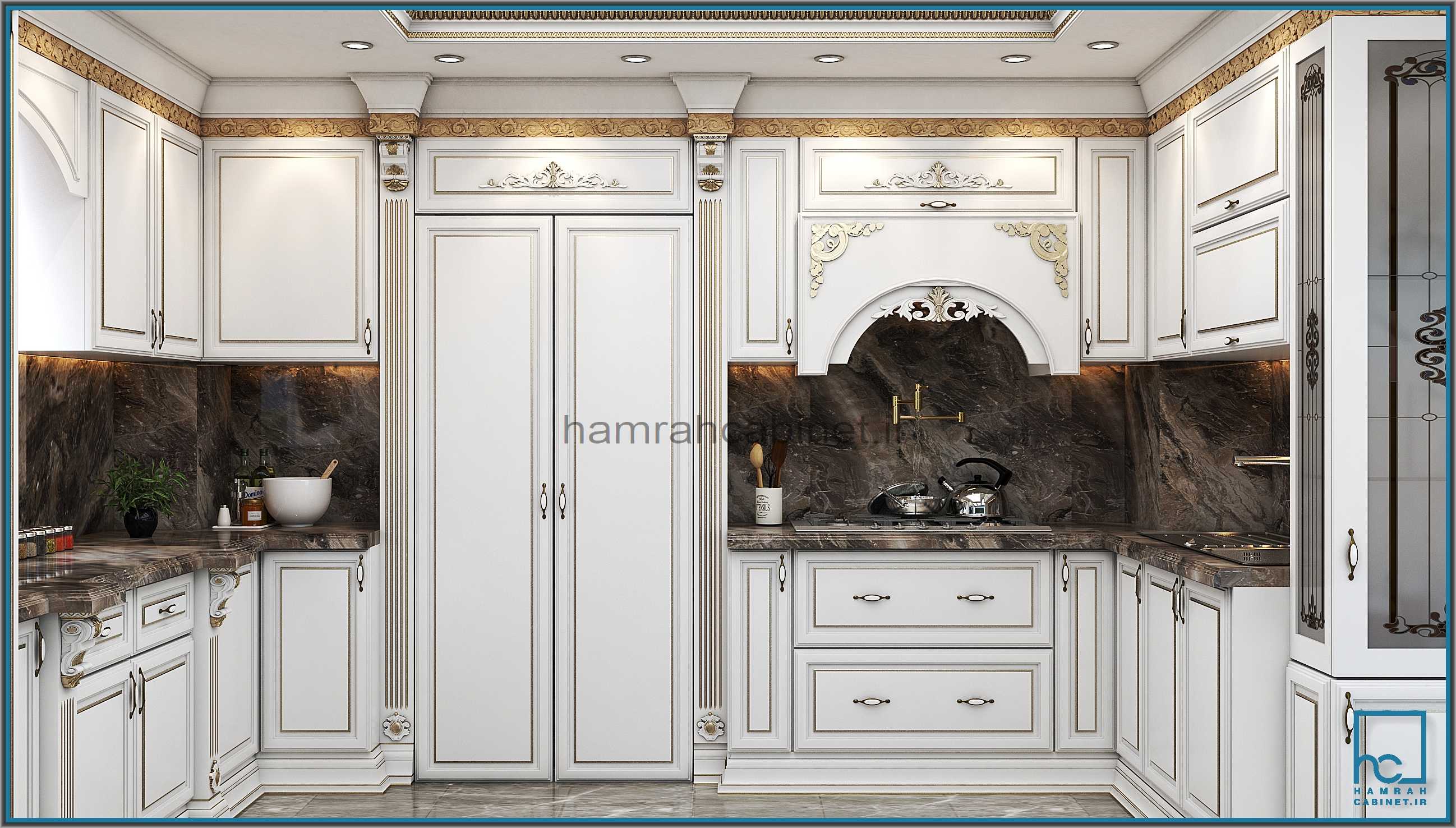 کابینت کلاسیک رنگخور 68